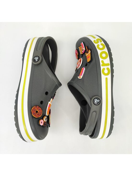 Crocs Bayaband Men\'s Size 9 US Shoes Croslite Gray Lightweight Clog Bayaband main image 5